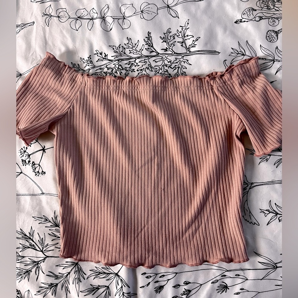 Shein tight fitted crop top